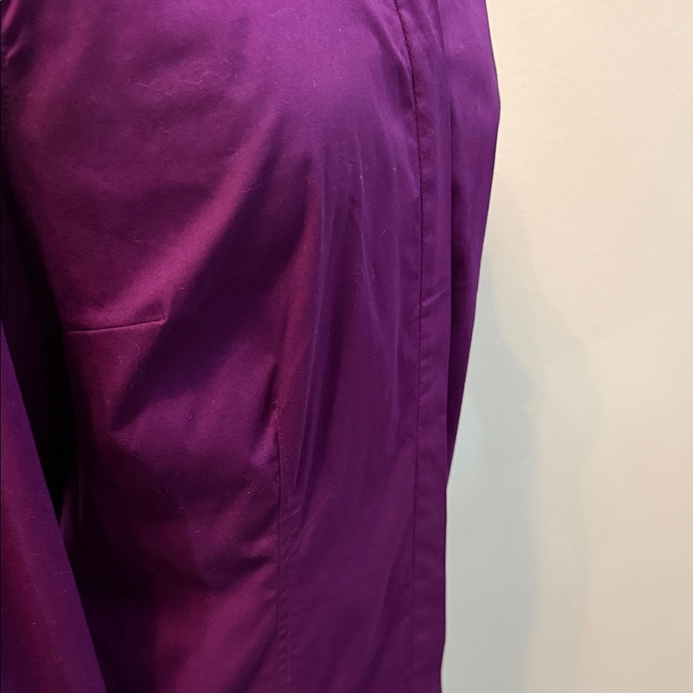 The Limited Deep Purple Women's Button-Down Shirt - Picture 3 of 4